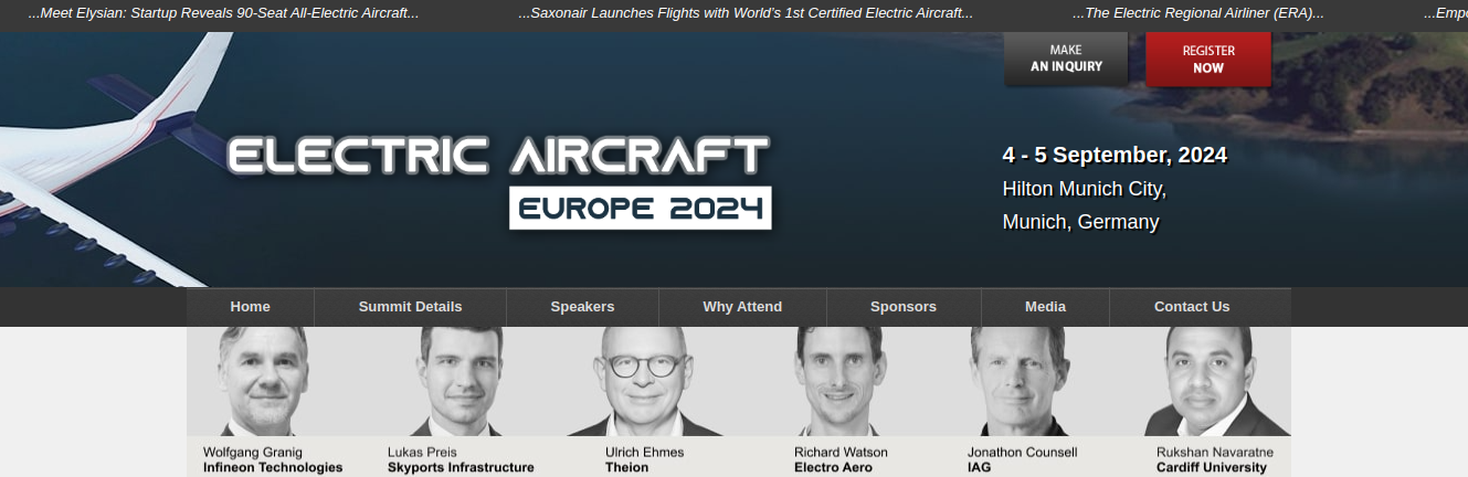 ELECTRIC AIRCRAFT 2024 Exhibition and Conference